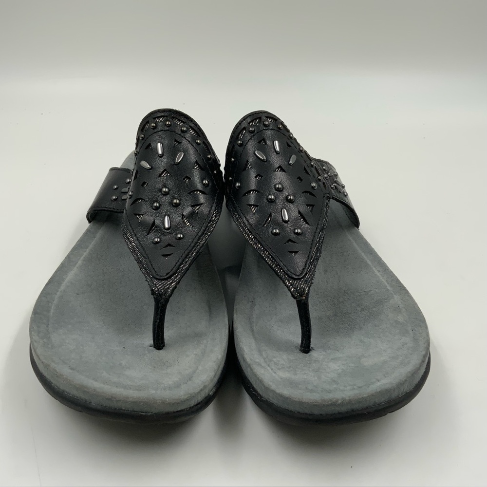 Dansko Women's Benita Full‎ Grain Leather Sandals with Embellished. Women’s 38.